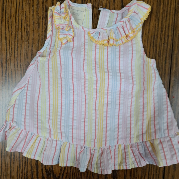 Girl's 12M 4-Piece Summer Bundle NWT Dress & Bloomers - Picture 6 of 16